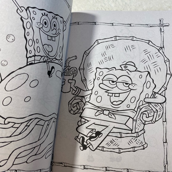 SpongeBob SquarePants Coloring and Activity Book - Picture 4 of 7